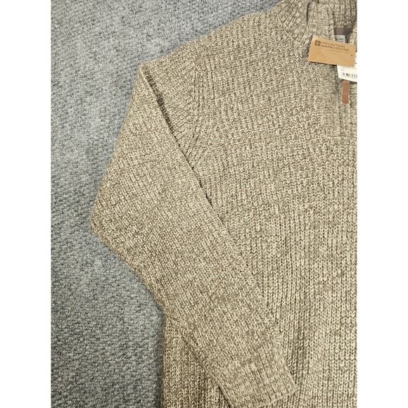 Mountain Warehouse‎ XXL 1/4 Zip Chuncky Knit Jumper Sweatshirt Size Sweater - Picture 4 of 8